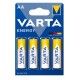 PILA LR06/AAA BLISTER 4UDS. VARTA
