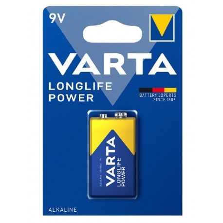 PILA 6LR61 9V BLISTER 1UD. VARTA