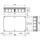 CAJA ICT 2030/6 PLAST.EMP-5502