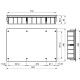 CAJA ICT 2030/6 PLAST.EMP-5502