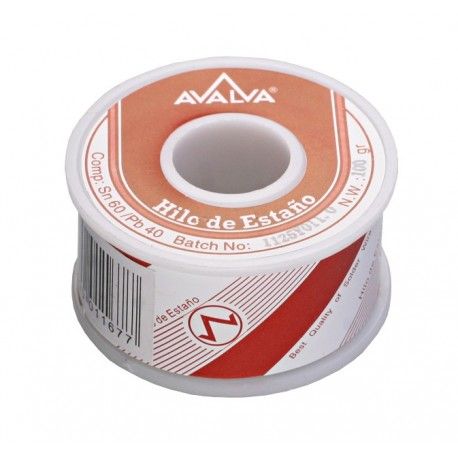 ESTAÑO 100G. 60% 1mm.3250/100