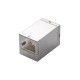 Adaptador modular hembra a hembra RJ45 (8P8C) blindado Cat6
