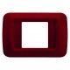 Placa Top System 2H Rojo Amaranto Gewiss Ref.: GW22532
