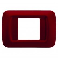 Placa Top System 2H Rojo Amaranto Gewiss Ref.: GW22532