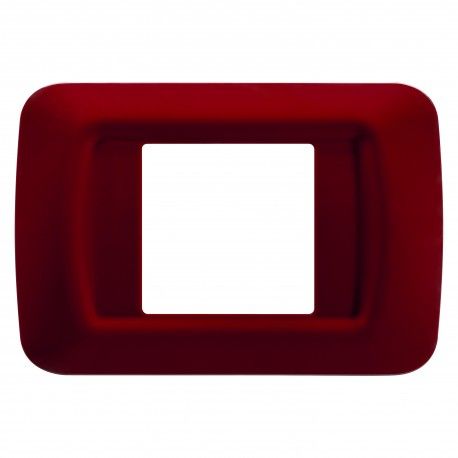 Placa Top System 2H Rojo Amaranto Gewiss Ref.: GW22532