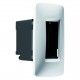Placa perfil 1H Blanco TB Gewiss Ref.:GW16711TB