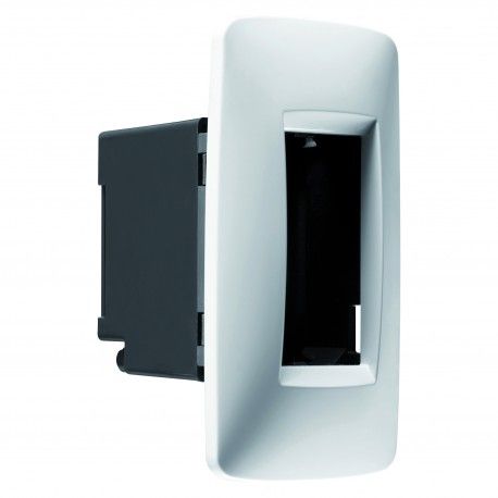 Placa perfil 1H Blanco TB Gewiss Ref.:GW16711TB