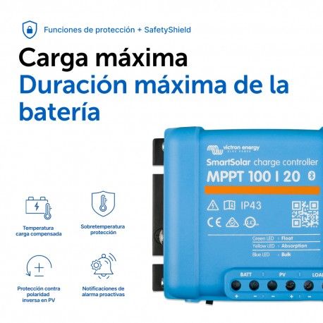 Smartsolar MPPT 75/15 cargador solar Victron Energy