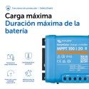 Smartsolar MPPT 100/20 cargador solar Victron Energy, bluetooth smart integrado.