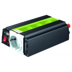 Inversor de onda modificada 300W 12V MJ XUNZEL con USB y cables